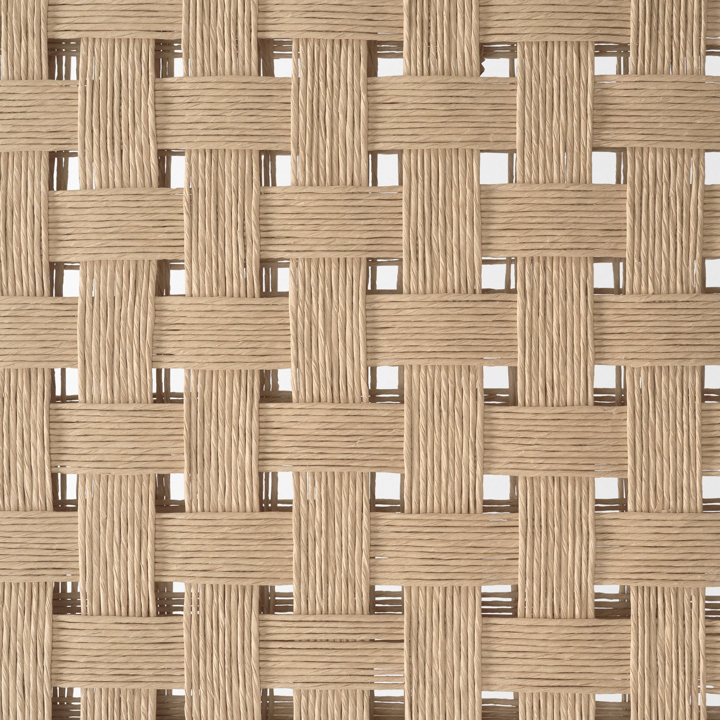 Brinley Woven Paper Rope w Brown Wood Frame Dining Chair Set of 2