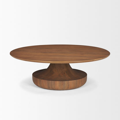 Arno Modern Coffee Table – Sleek Wood & Metal Living Room Centerpiece