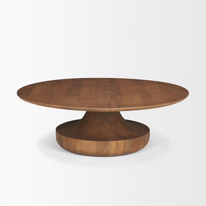 Arno Modern Coffee Table – Sleek Wood & Metal Living Room Centerpiece