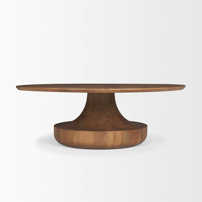 Arno Modern Coffee Table – Sleek Wood & Metal Living Room Centerpiece