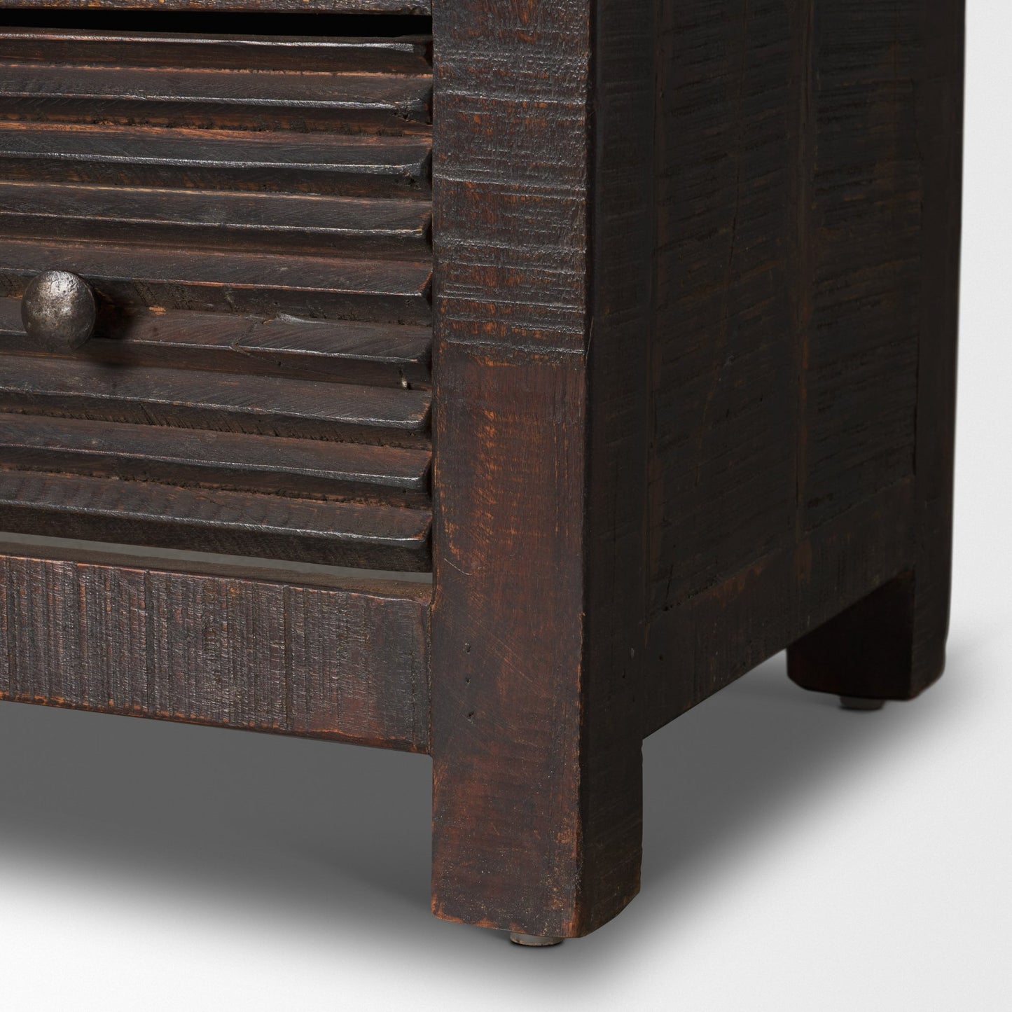 Rhett Reclaimed Wood 3 Drawer Cabinet