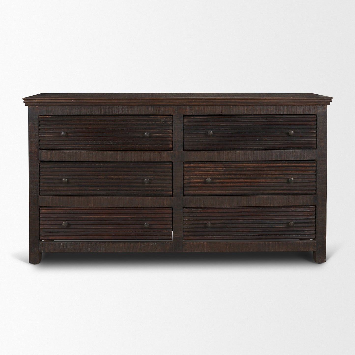 Rhett Reclaimed Wood 6‑Drawer Cabinet