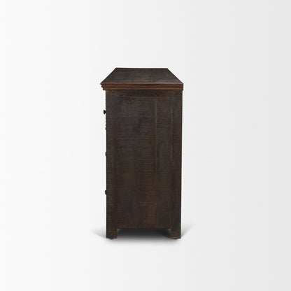 Rhett Reclaimed Wood 6‑Drawer Cabinet