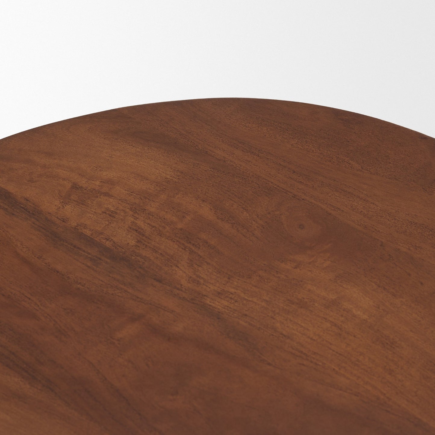 Cove Mid‑Brown Solid Mango Wood Side Table