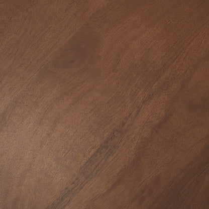 Cove Mid‑Brown Solid Mango Wood Side Table