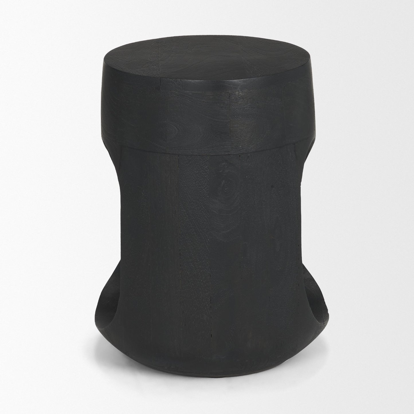 Cove Dark Brown Solid Mango Wood Side Table