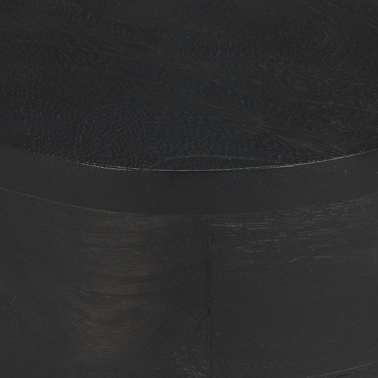 Cove Dark Brown Solid Mango Wood Side Table