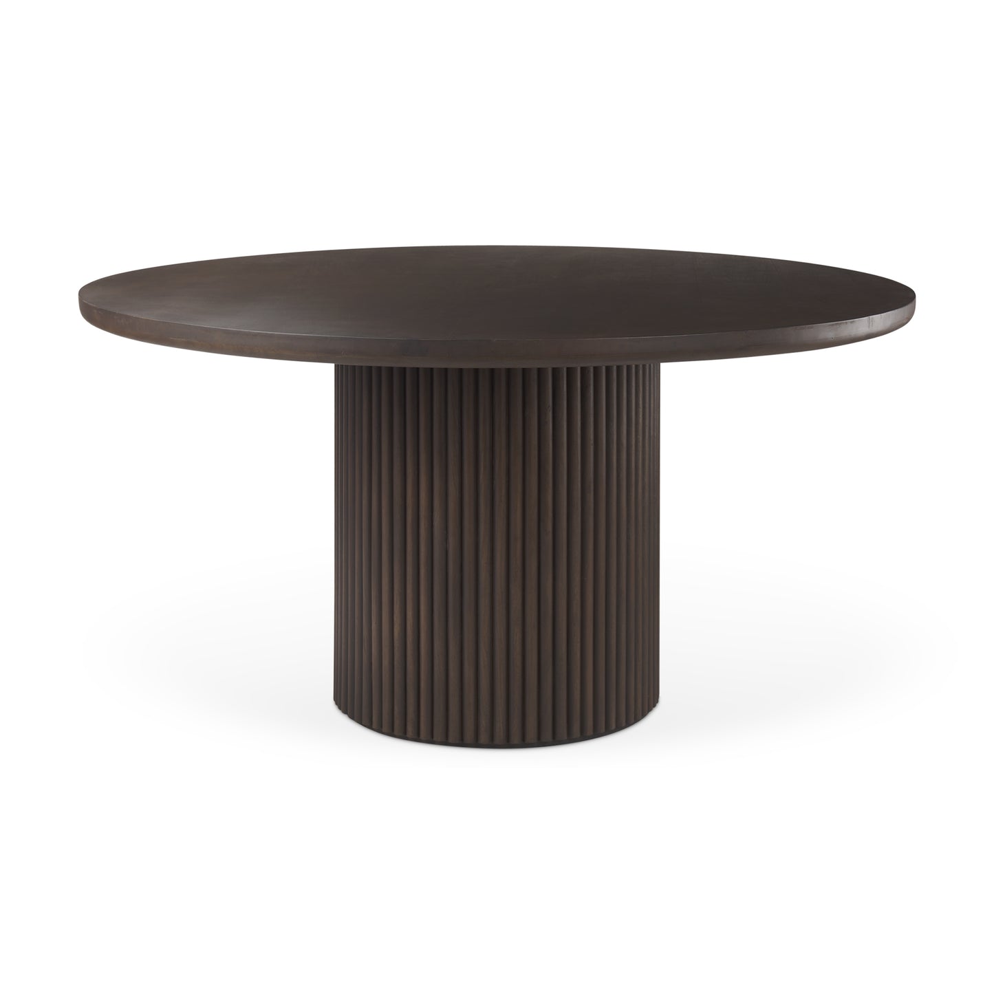 Terra Fluted Dining Table with Niles Chairs and Terra Sideboard