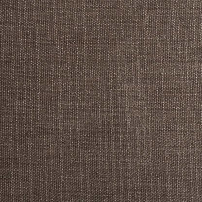 Niles Brown Upholstered Dining Chair with Dark Wood Legs