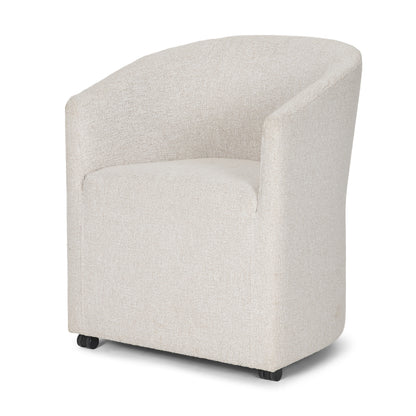 Sondra Upholstered Cream Performance Dining Chair