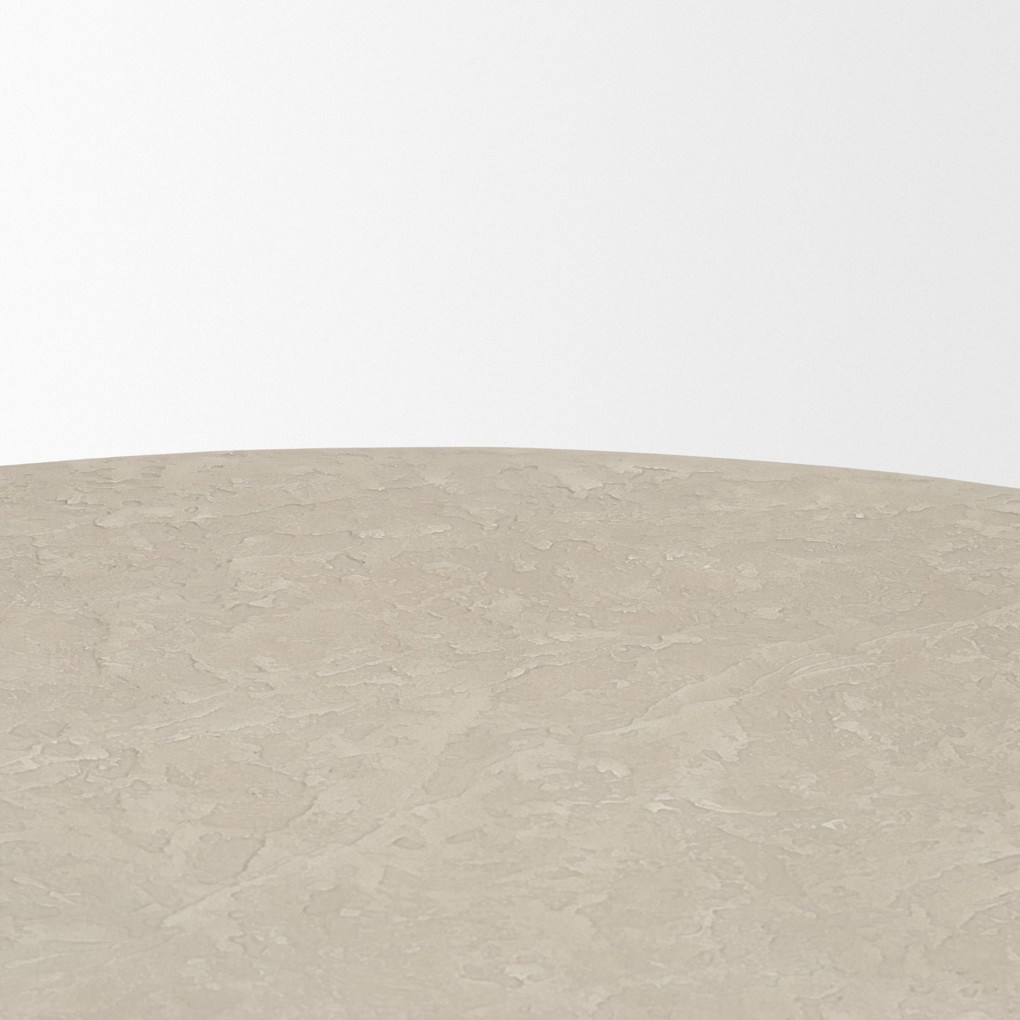 Mesa 48 Inch Round Stone Finish Coffee Table