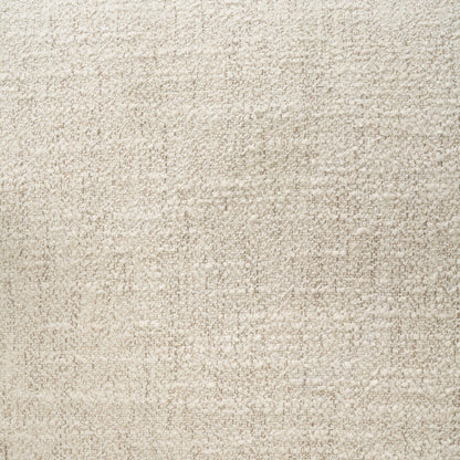 Kornelia Soft Oatmeal Fabric Barrel Accent Chair