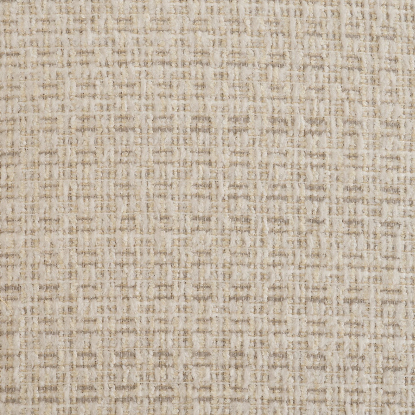 Curtis Cream Fabric Dining Armchair with Half‑Moon Base