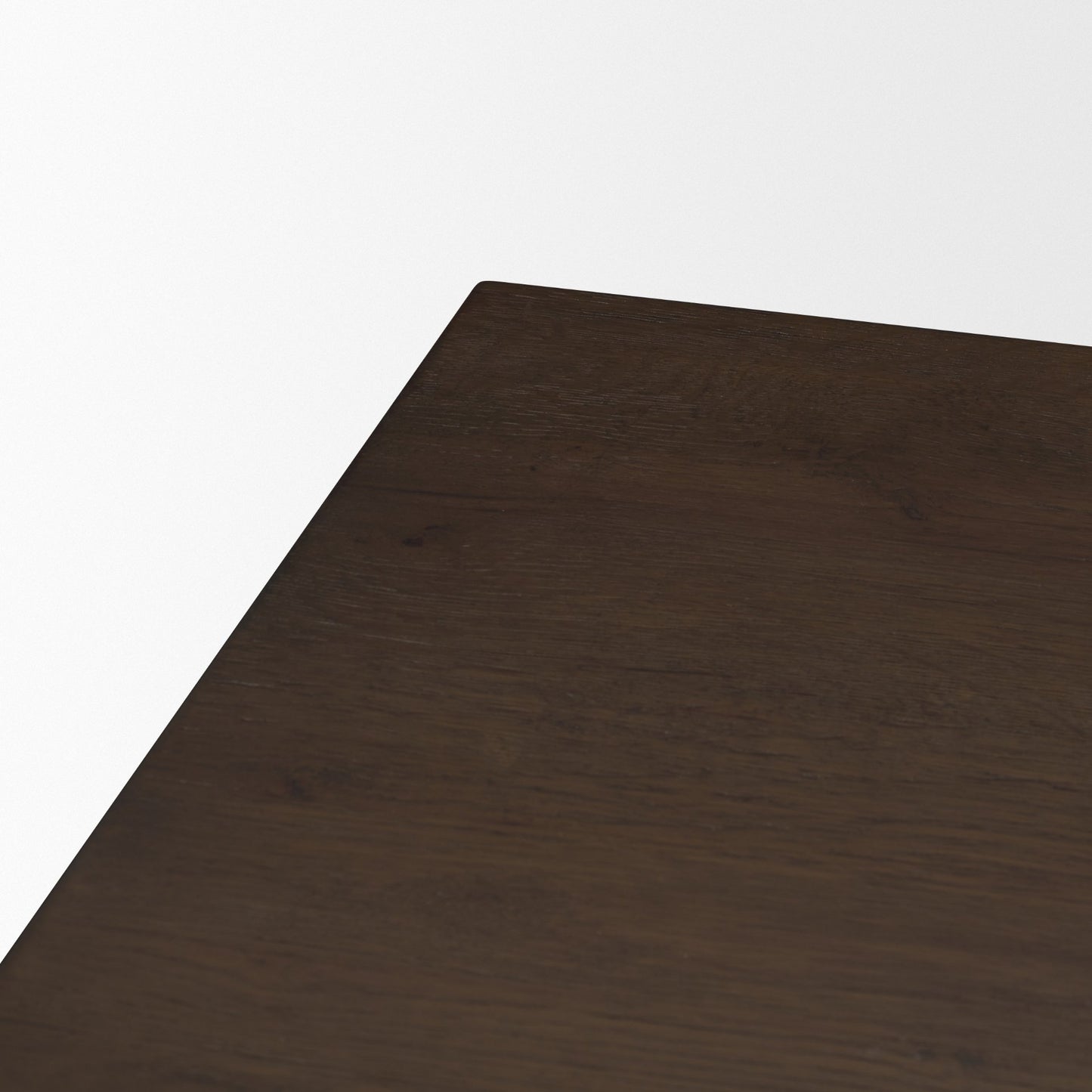 Belford 72" Dark Brown Oak Wood Console Table