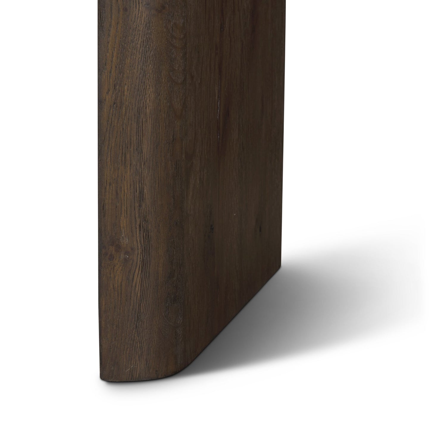 Belford 72" Dark Brown Oak Wood Console Table