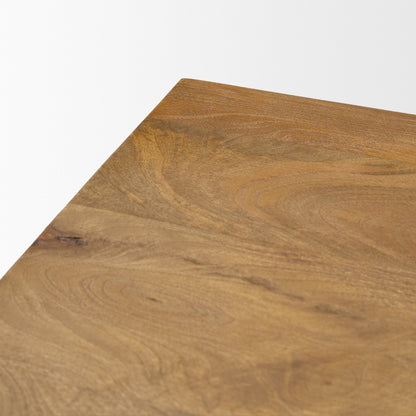 Notts Brown Wood Closed 4‑Door Sideboard