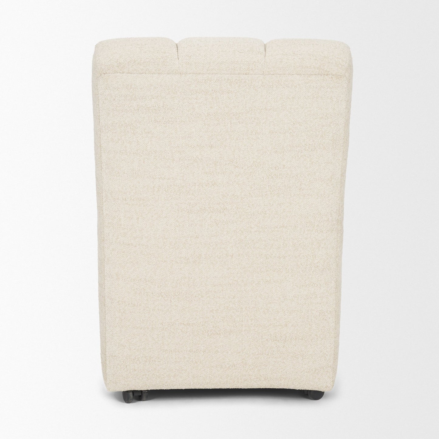 Wilkins Beige Performance Fabric Upholstered Dining Chair