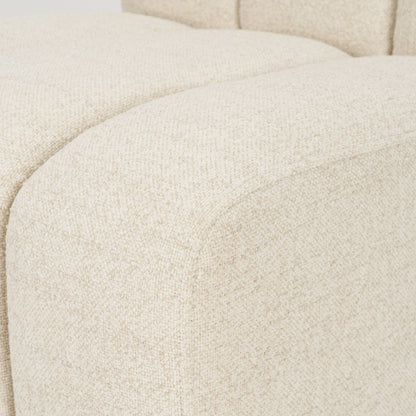 Wilkins Beige Performance Fabric Upholstered Dining Chair
