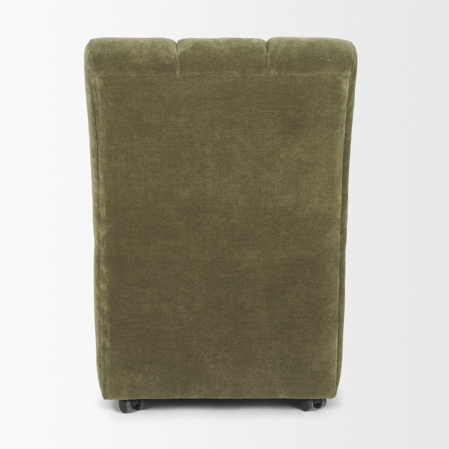 Wilkins Moss Olive Fabric Upholstered Dining Chair