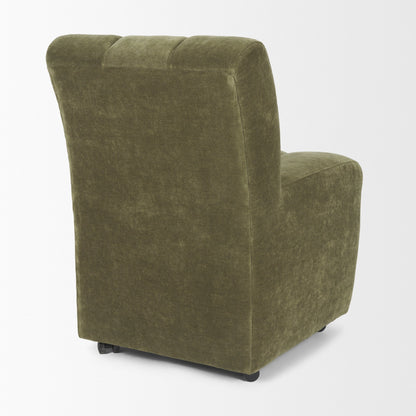 Wilkins Moss Olive Fabric Upholstered Dining Chair