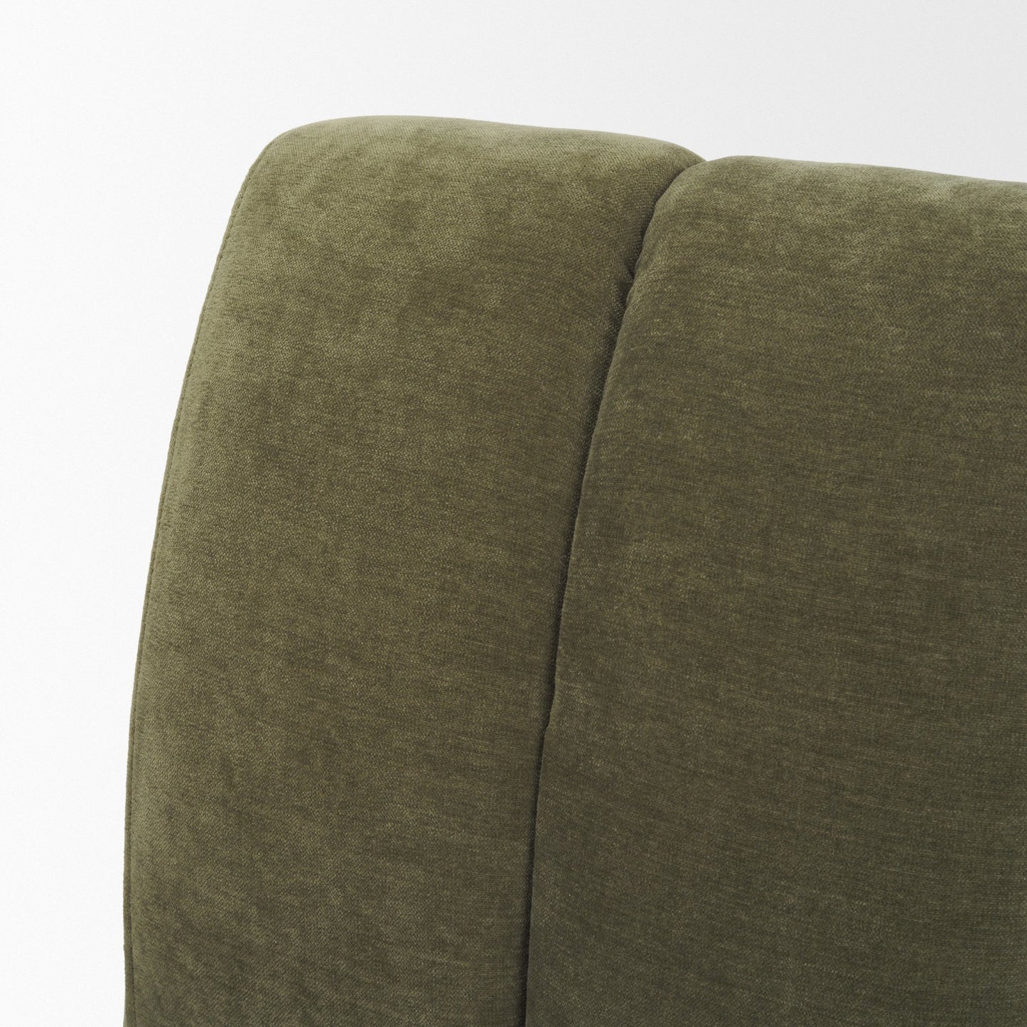 Wilkins Moss Olive Fabric Upholstered Dining Chair