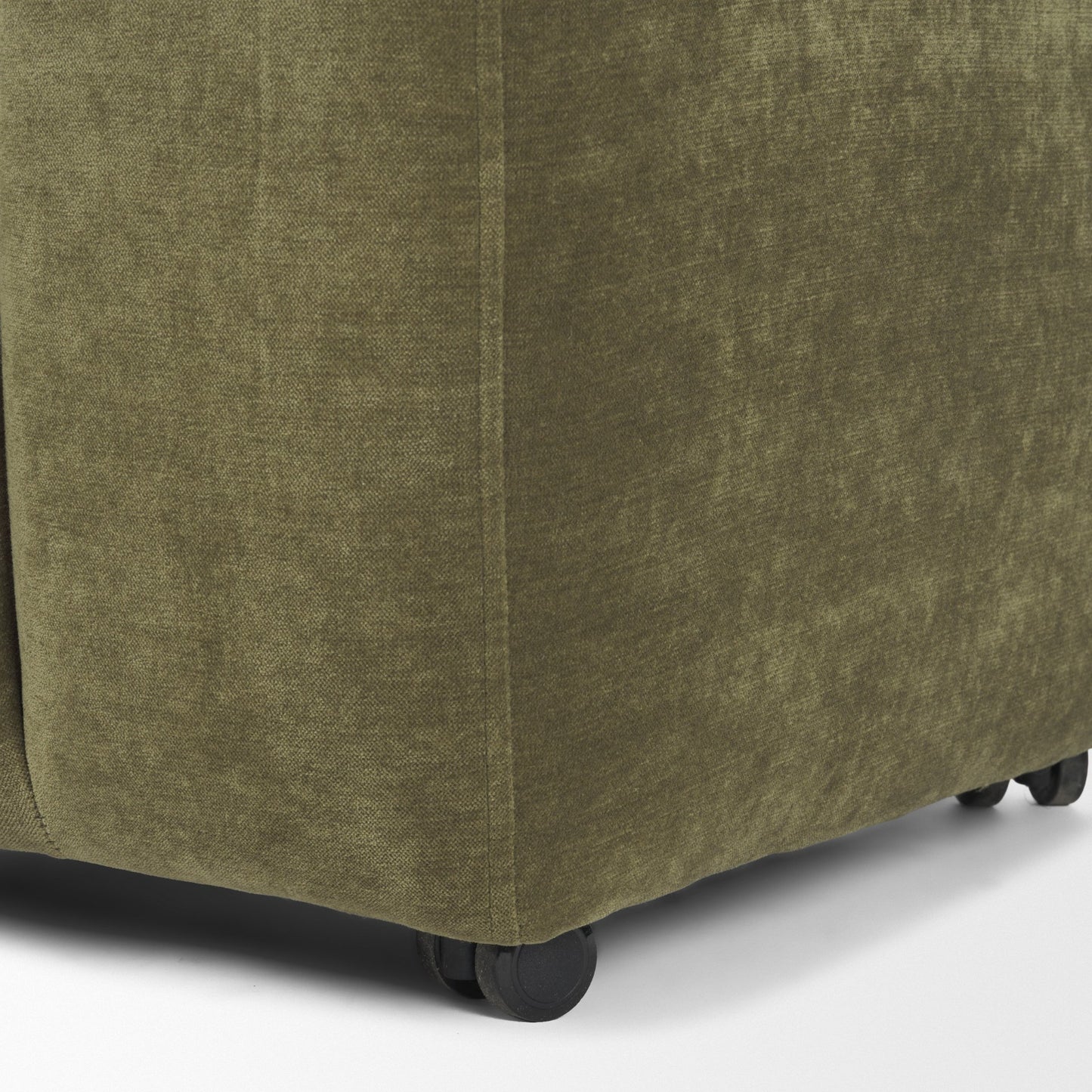 Wilkins Moss Olive Fabric Upholstered Dining Chair