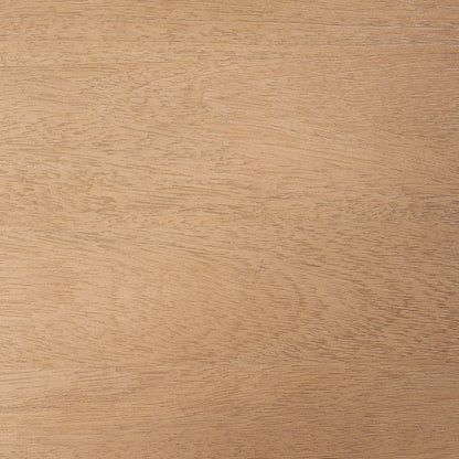 Trellyn Light Brown Solid Wood 4‑Door Sideboard
