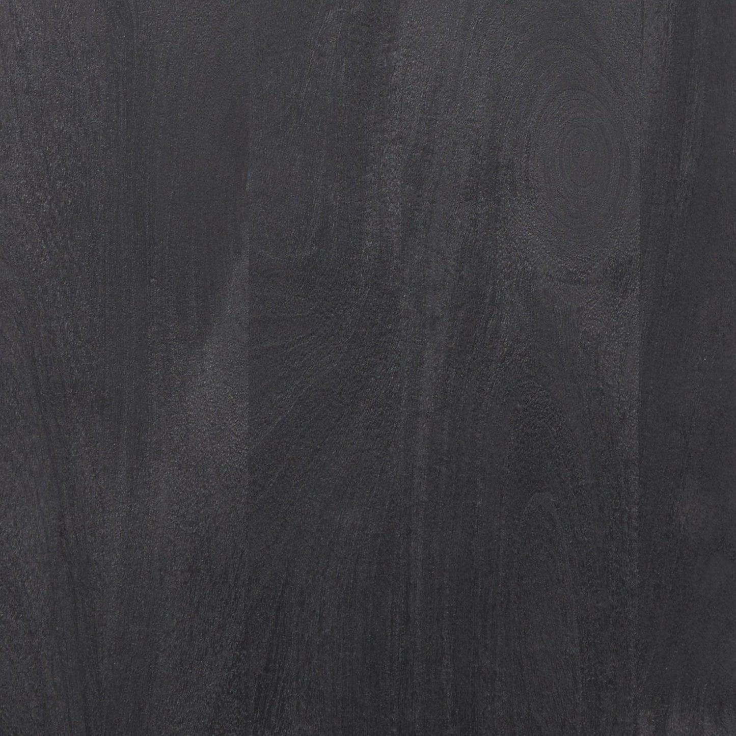 Suri Black Wood 4‑Door Sideboard with Glass Panels