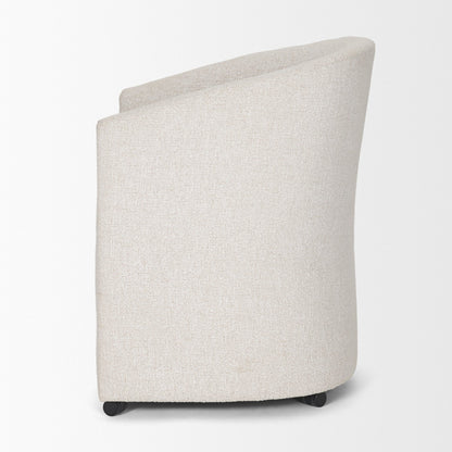 Sondra Upholstered Cream Performance Dining Chair