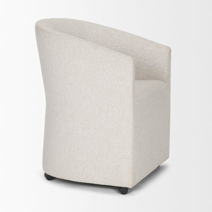 Sondra Upholstered Cream Performance Dining Chair