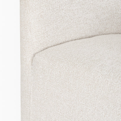 Sondra Upholstered Cream Performance Dining Chair