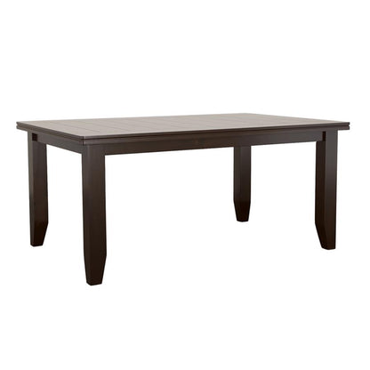 Dalila Cappuccino Rectangular Dining Table - Sleek and Stylish Table for Modern Dining Rooms and Casual Meals