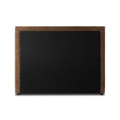 Daphne Bed Altair Mushroom Upholstered Channel Headboard