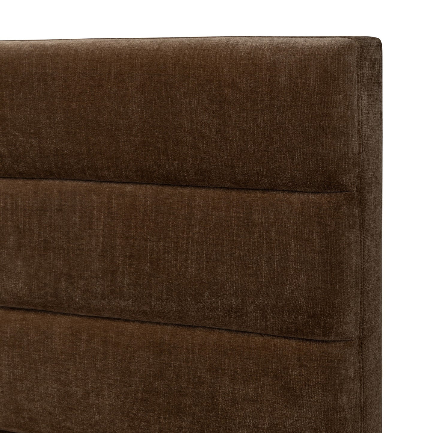 Daphne Bed Altair Mushroom Upholstered Channel Headboard