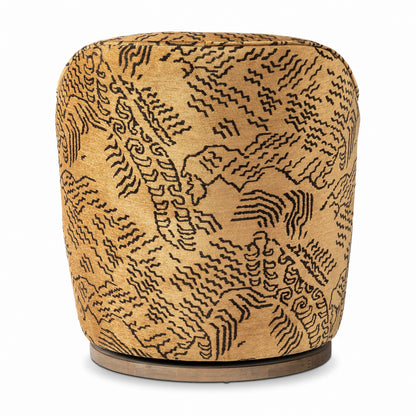 Aurora Swivel Chair Balkan Ochre Chenille