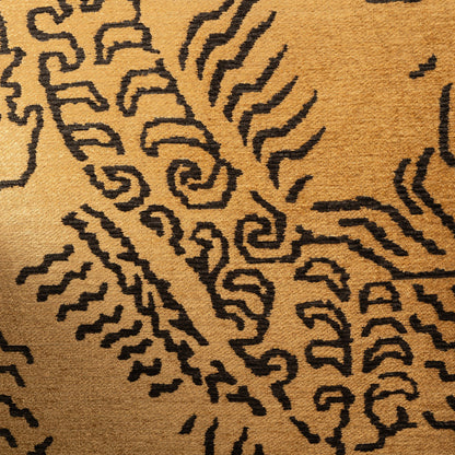 Aurora Swivel Chair Balkan Ochre Chenille