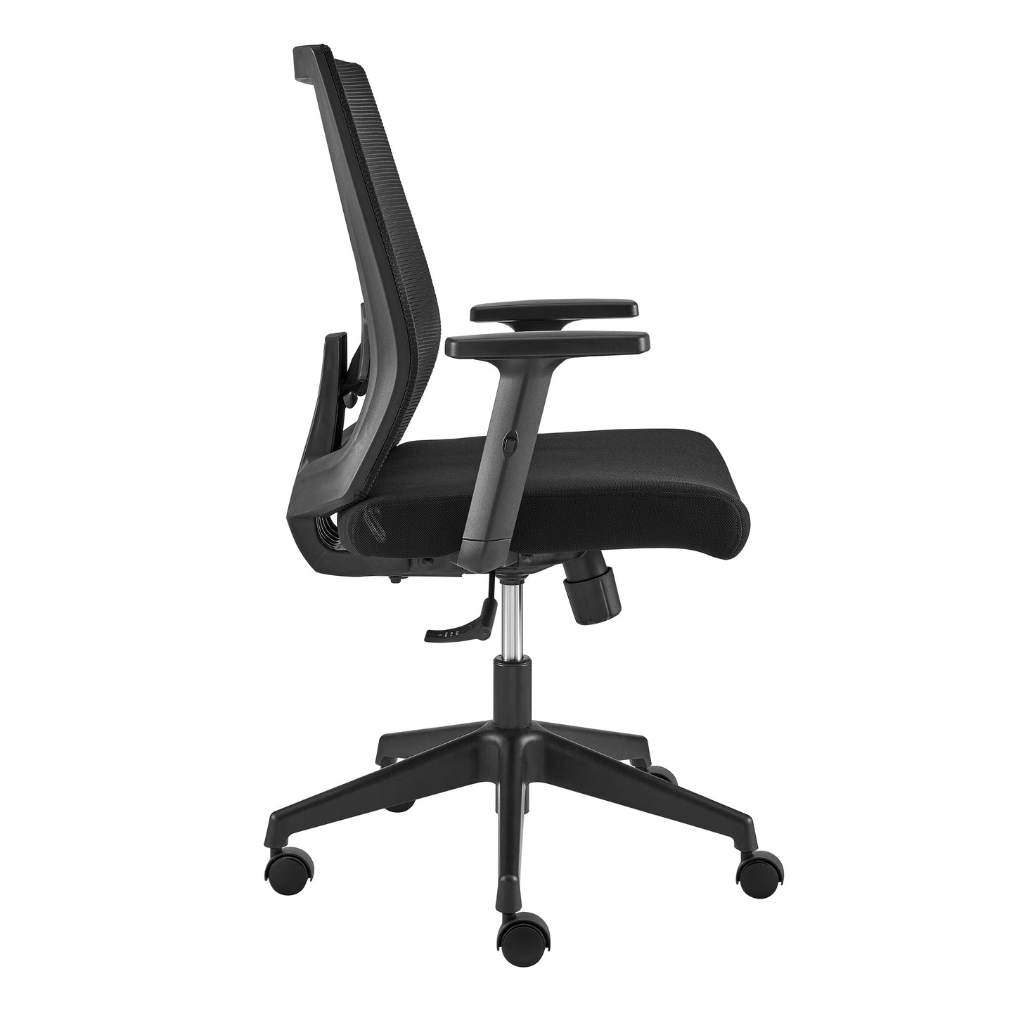 Dahl Office Chair in Black with Black Base