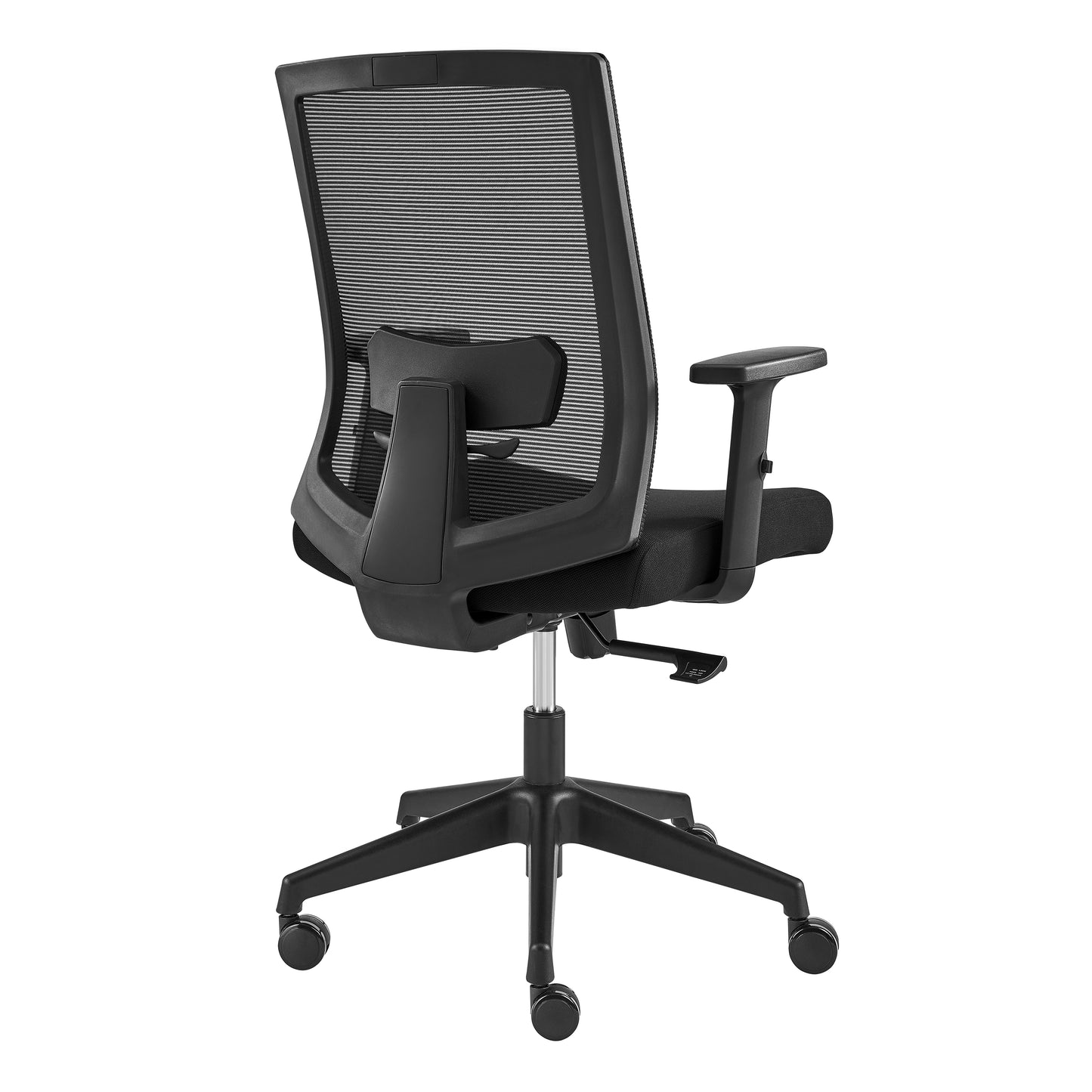 Dahl Office Chair in Black with Black Base