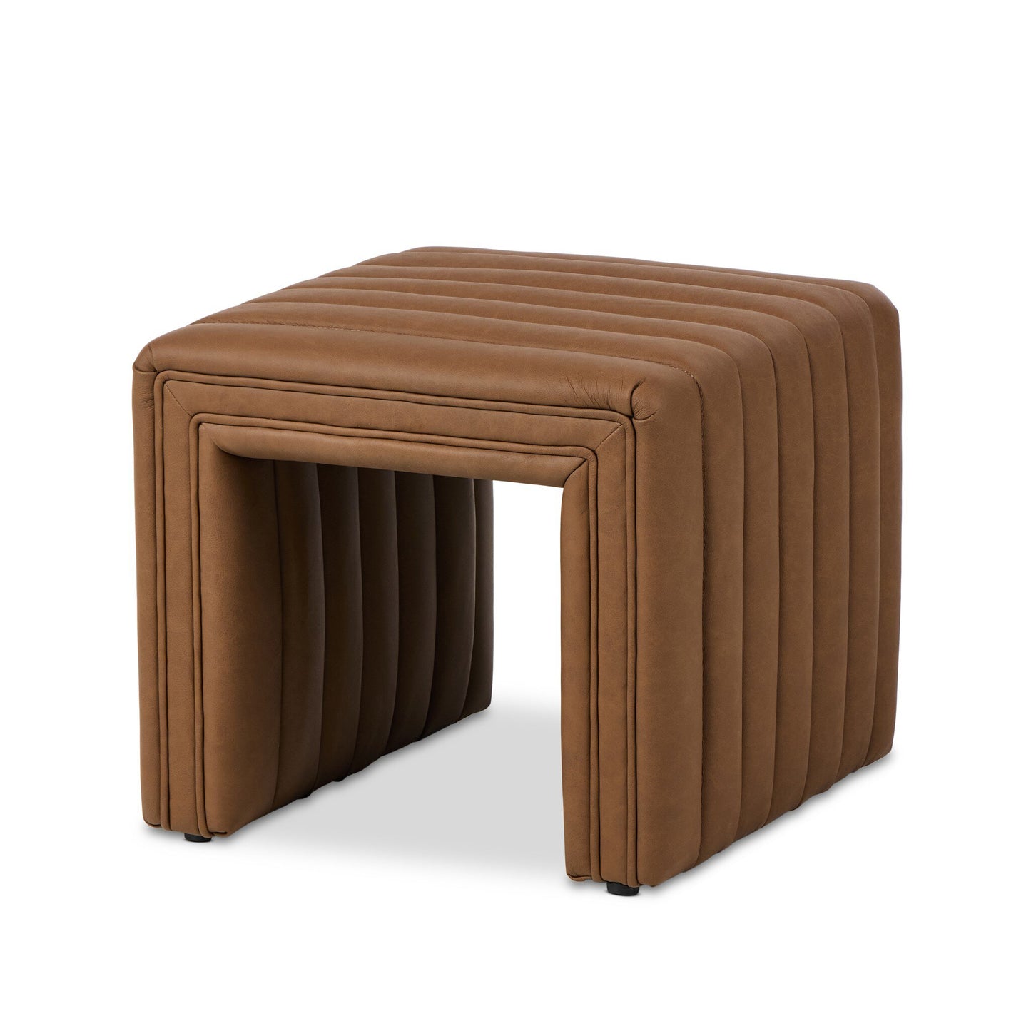 Augustine Ottoman Maestro Cigar Top‑Grain Leather