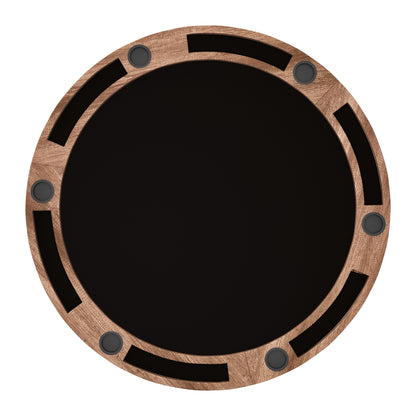 Vault 2-in-1 Table Brown Dining and Games Table - Multi-functional Dining and Game Table with a Rich Brown Finish for Versatile Entertainment