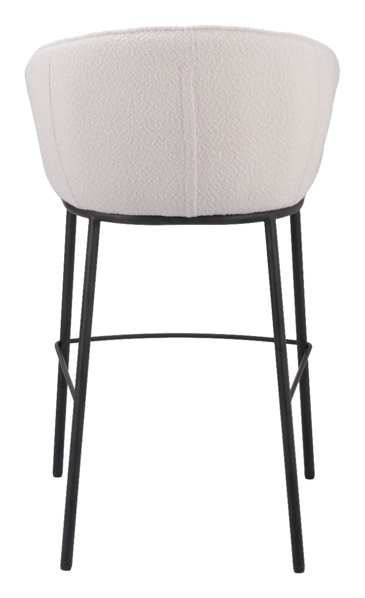 Essen Barstool - Ivory Sleek and Elegant Barstool for Modern Kitchens and Home Bars