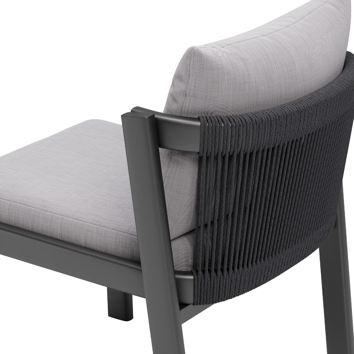 Plat Dining Chair (Set of 2) Gray