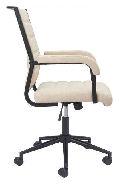 Auction Office Chair Beige