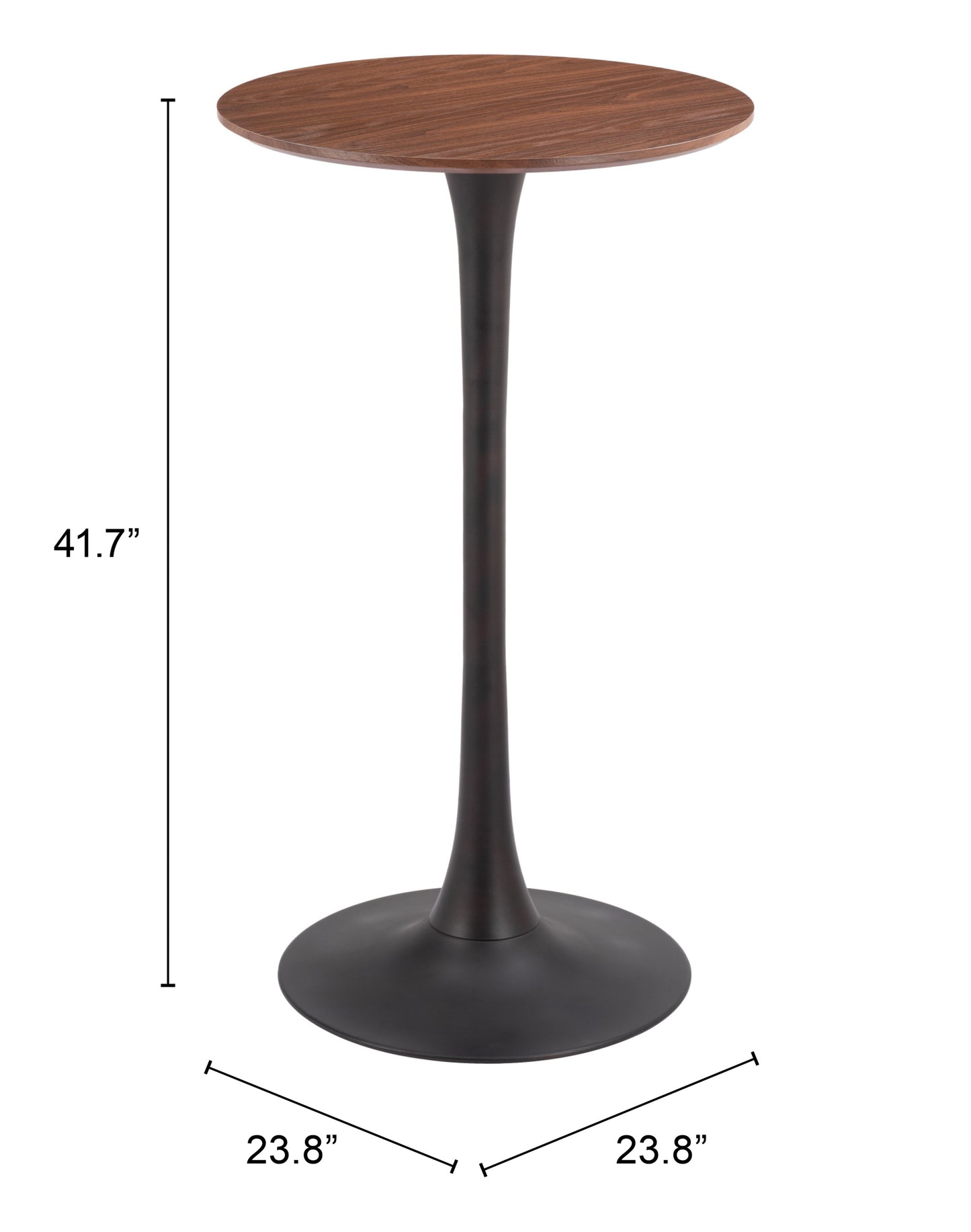 Auray Bar Table Brown