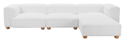 Tayte Ottoman White