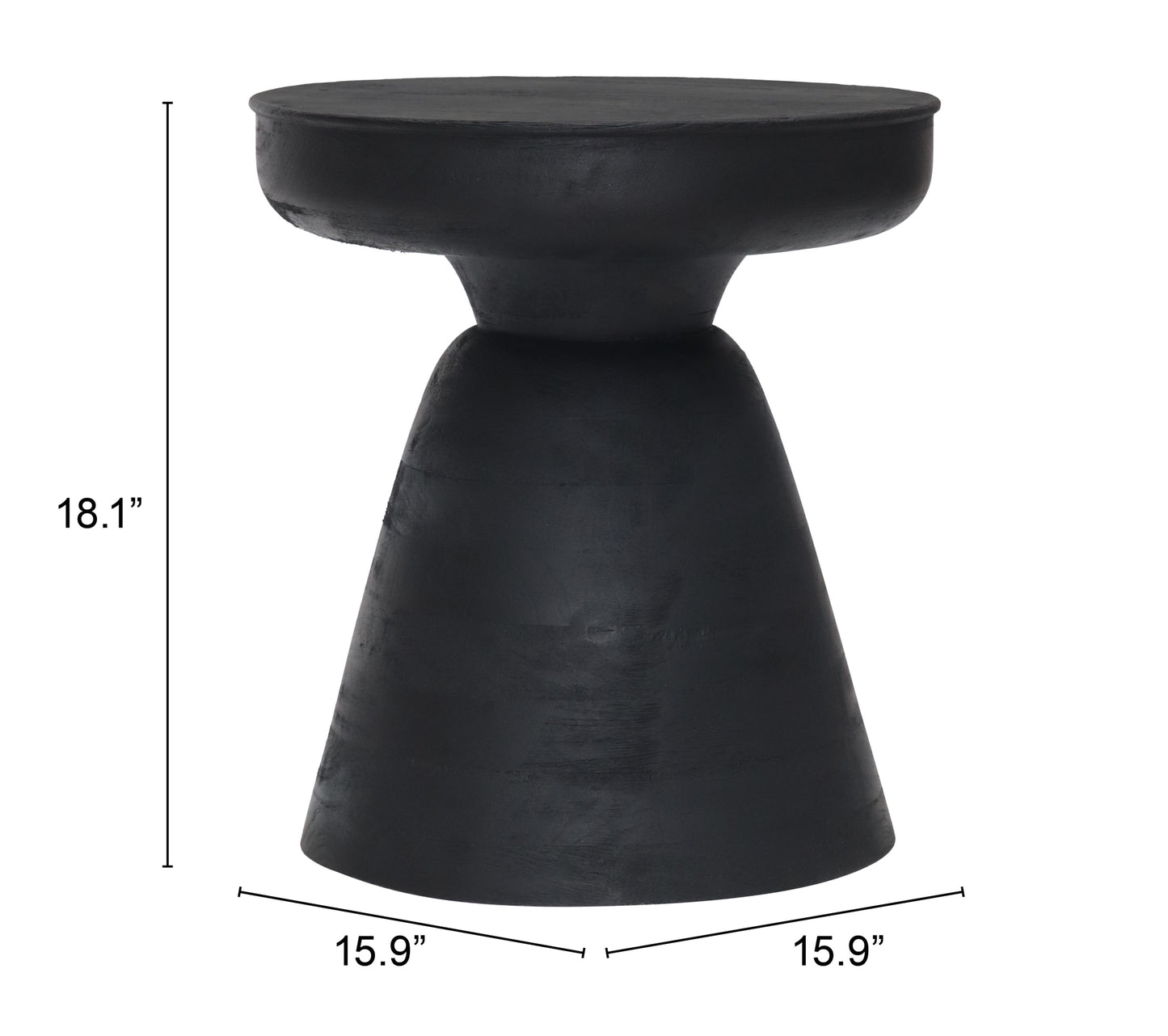 Sage Side Table Black