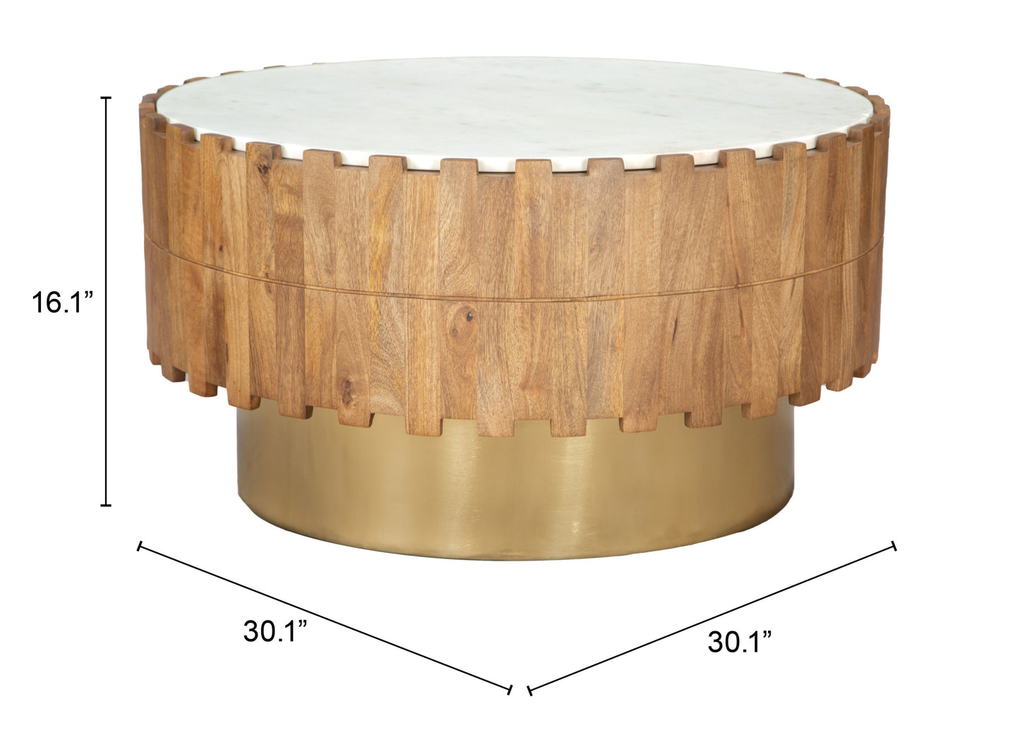 Bombay Coffee Table - Beautiful Natural Design for Warm and Inviting Living Rooms