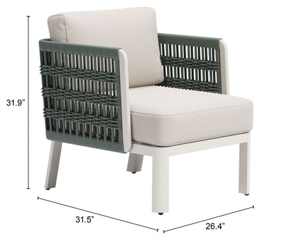 Bridgehampton Armchair White