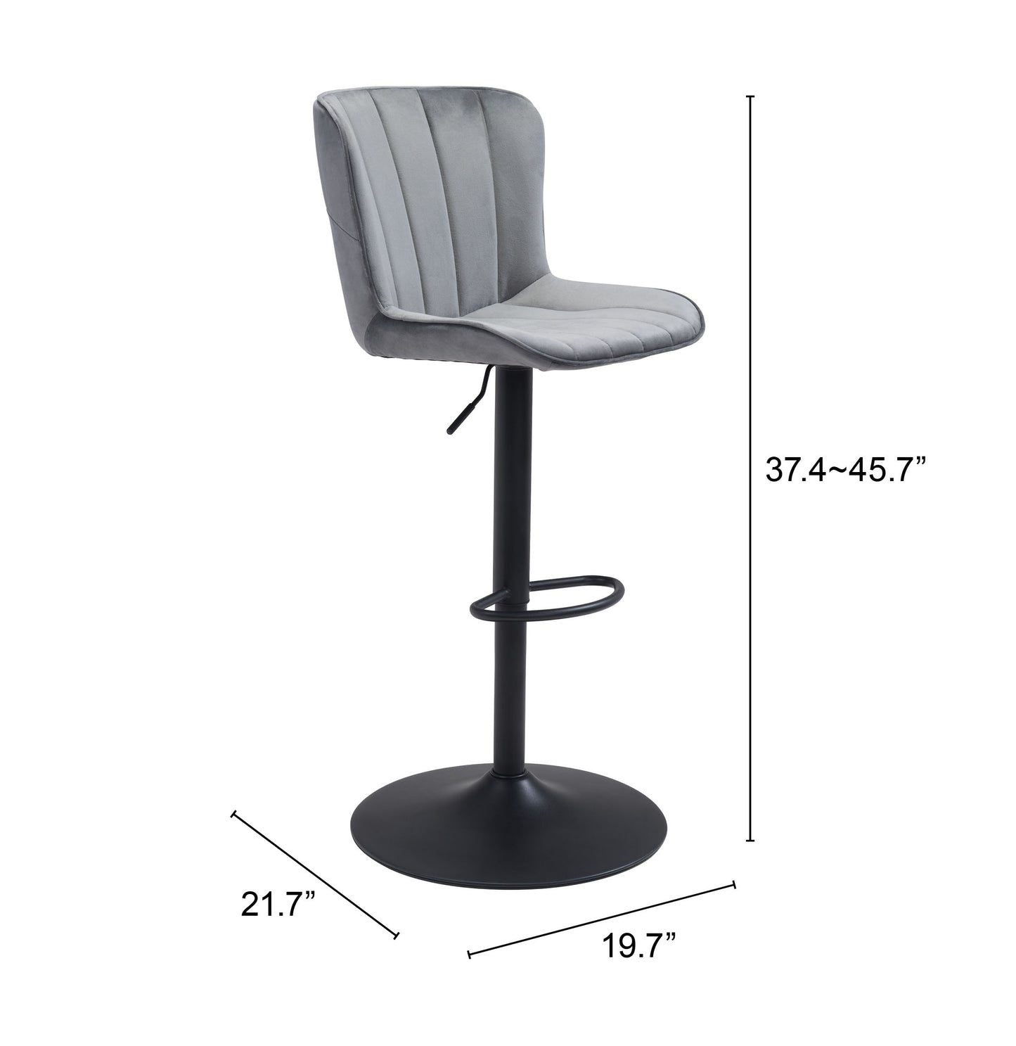 Tarley Barstool Gray