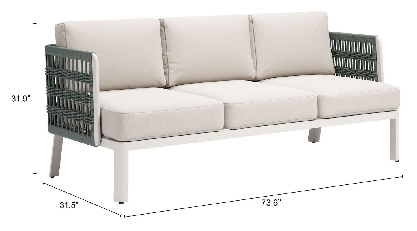 Bridgehampton Sofa White